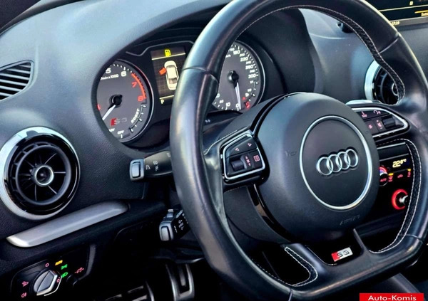 Audi S3 cena 86800 przebieg: 56000, rok produkcji 2016 z Czerwionka-Leszczyny małe 667